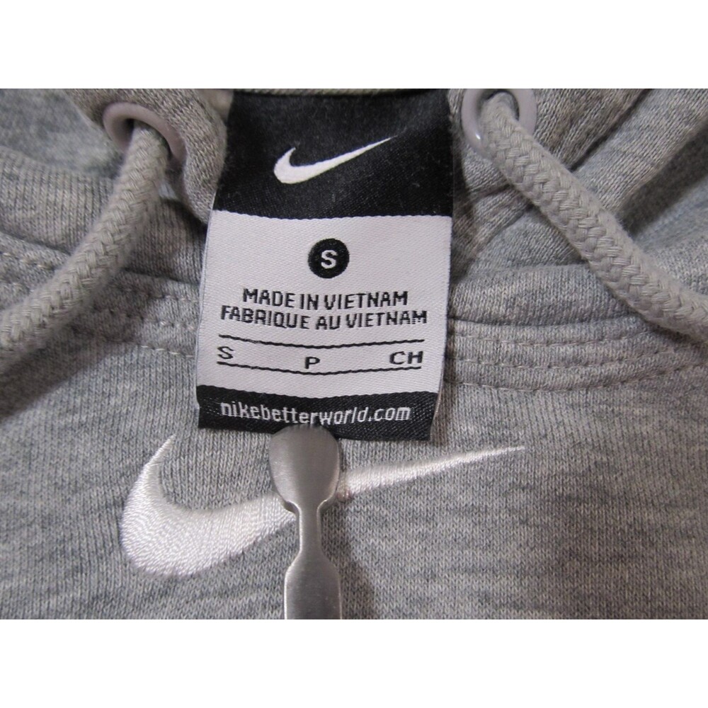 Nike UConn Huskies Gray Hoodie Women’s / Men Athletics Pullover Sweatshirt - Picture 6 of 7